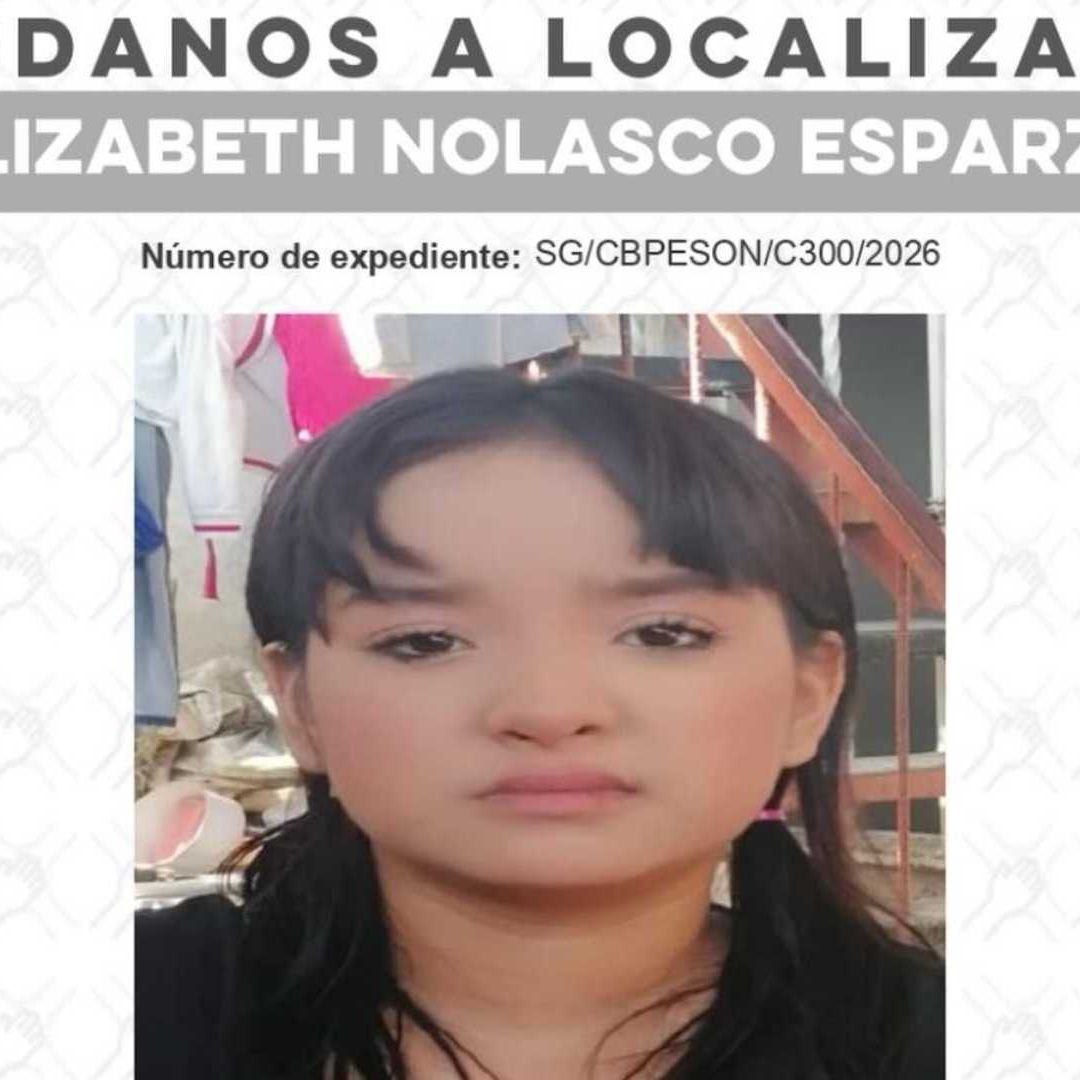 Emiten Ficha de Búsqueda por Elizabeth Nolasco, Joven de 16 Años Desaparecida en Hermosillo