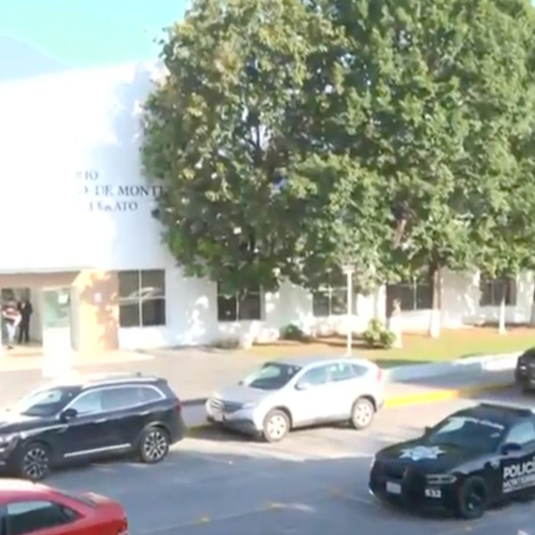Policía de Monterrey en el CUFM de Monterrey