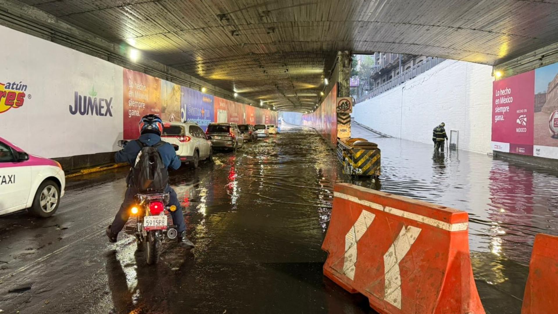 Calles y Avenidas Afectadas Hoy tras Lluvias en CDMX: ¿Dónde Hay Inundación  o Encharcamiento?