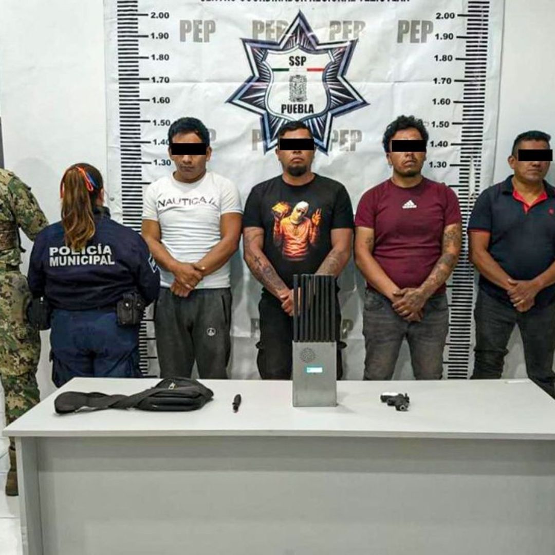 Detenidos Cuatro Ladrones Robo Transporte Carga Autopista Virreyes Teziutlán Zautla Puebla