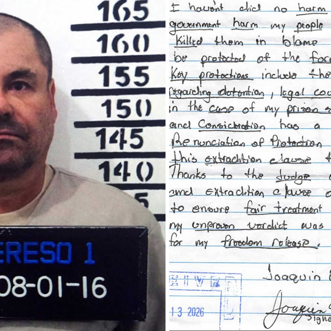 Joaquín ‘El Chapo’ Guzmán envía nueva carta donde pide extradición