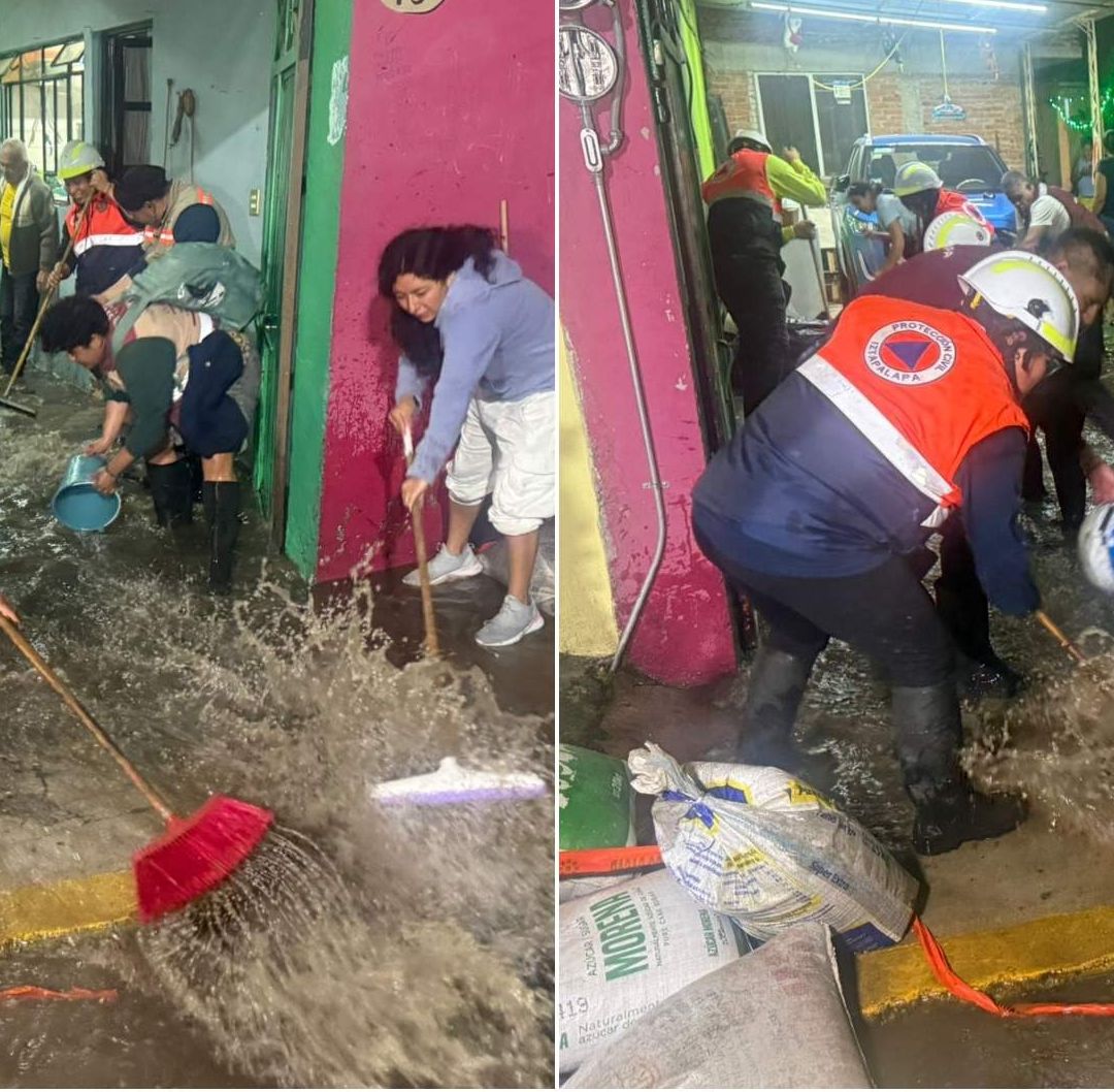 "Por Error" Se Reactiva la Megafuga de Agua en Los Reyes Culhuacán, Iztapalapa