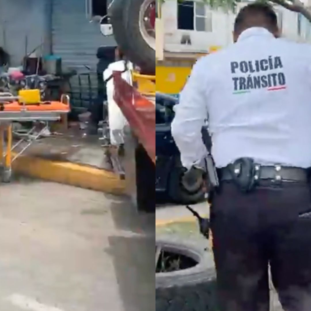 Madre Hija Atropelladas Conductor Detenido Accidente Héroe de Nacozari 4 Poniente Tehuacán Puebla