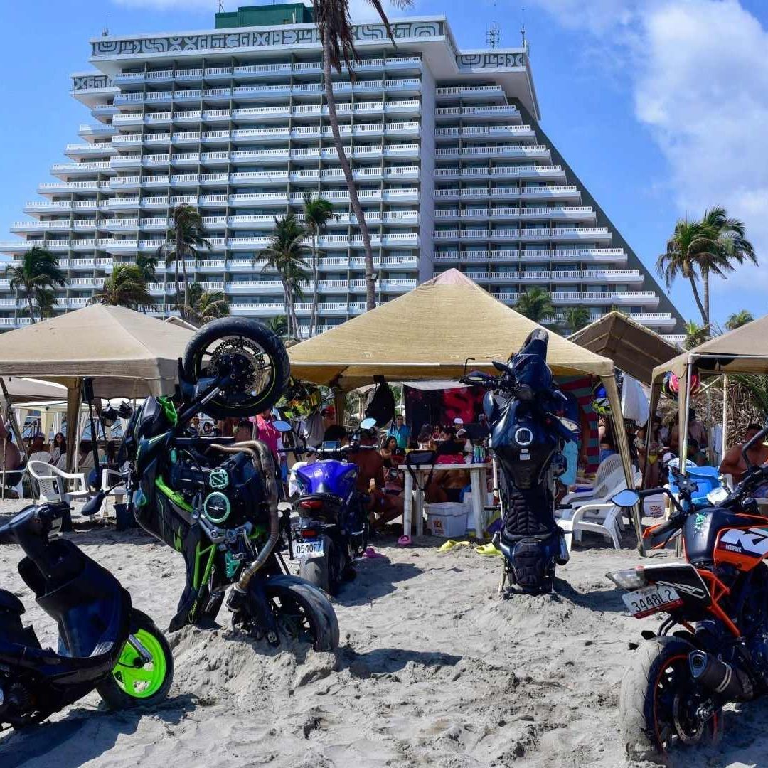 AcaMoto 2025 en playa Revolcadero en Acapulco, Guerrero. Foto: Cuartoscuro | Archivo