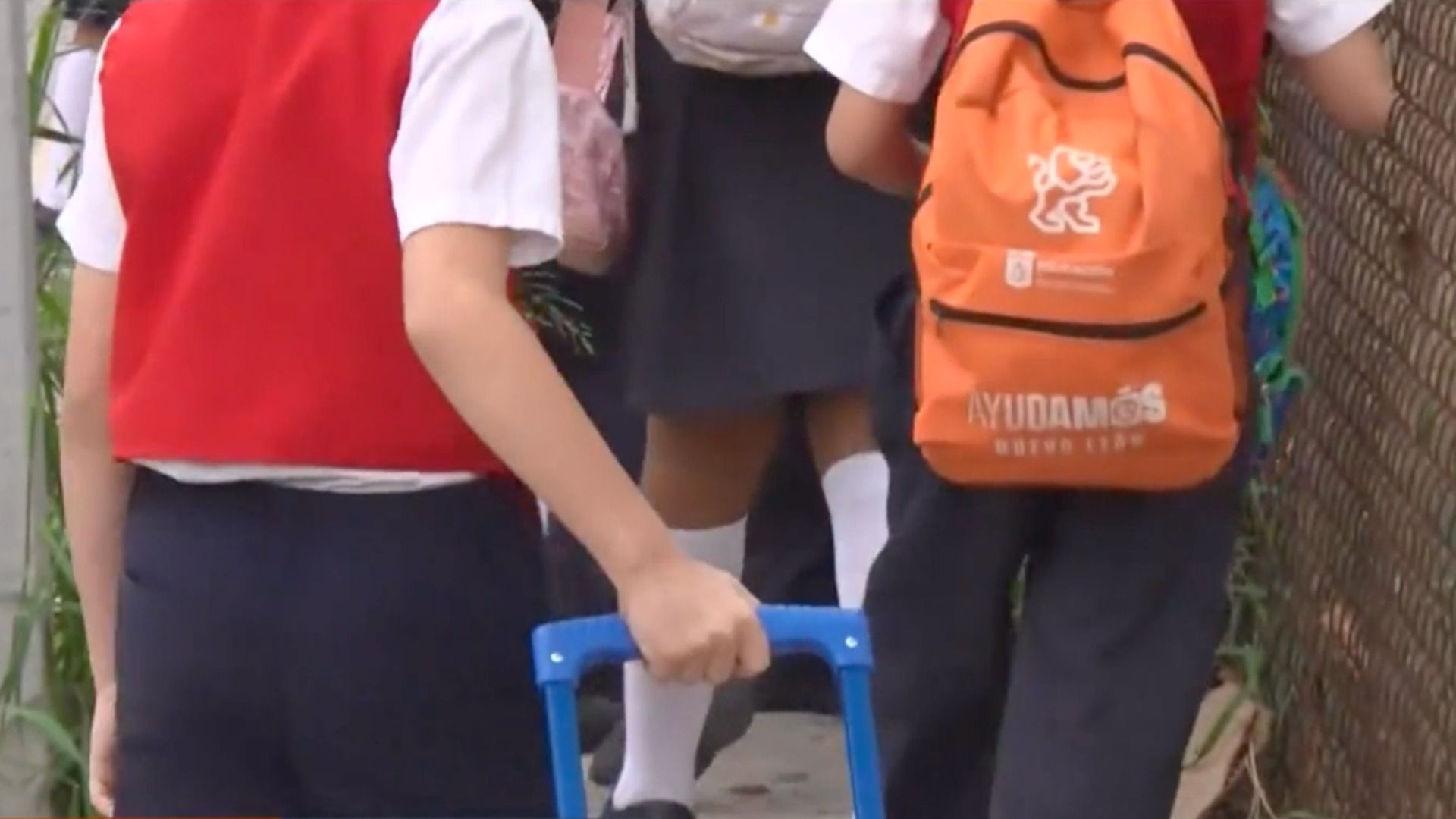 Estudiantes de primaria de Nuevo León