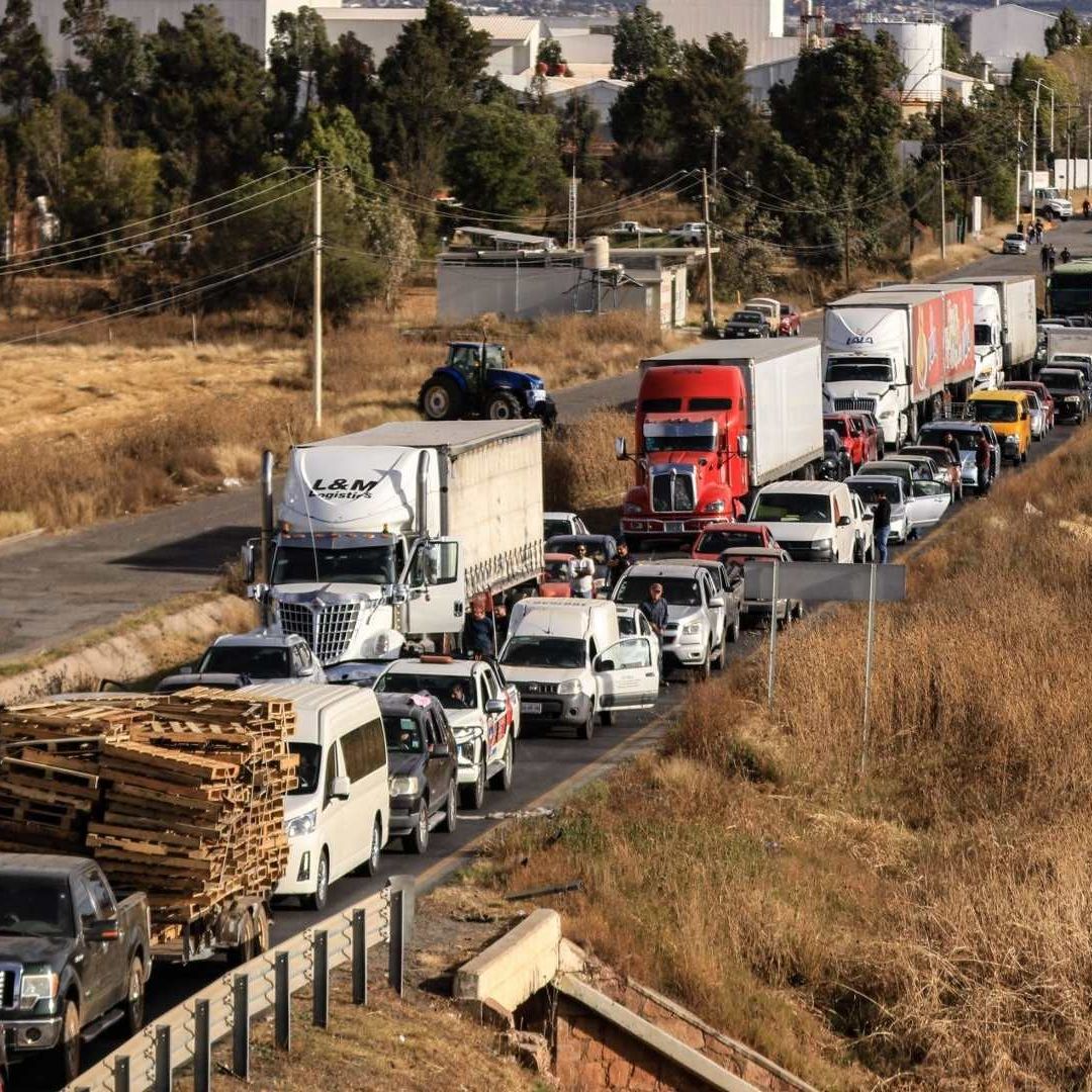 carreteras con tráfico