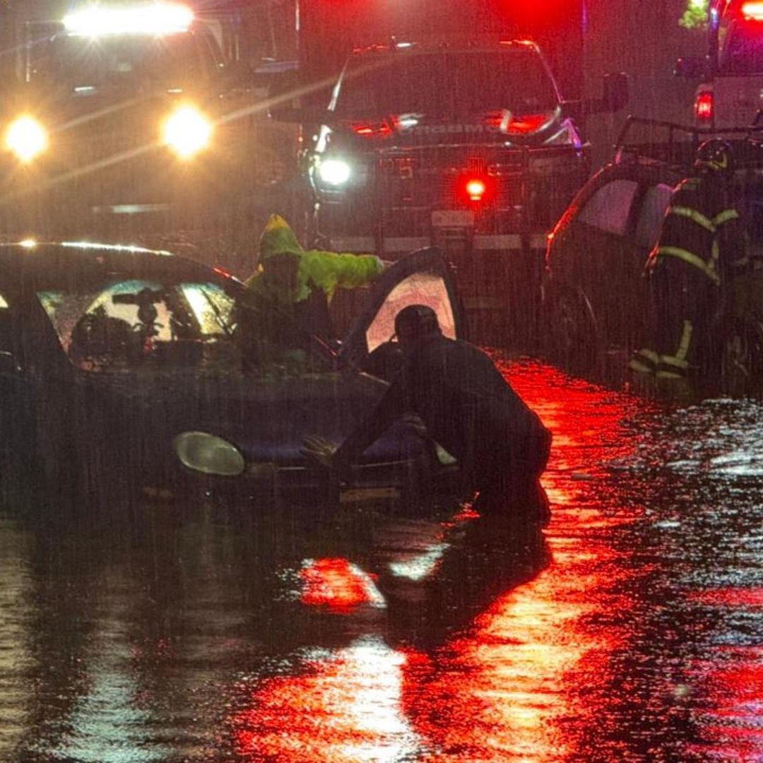 Afectaciones por lluvia en la CDMX el 11 de mayo de 2026. Foto: N+