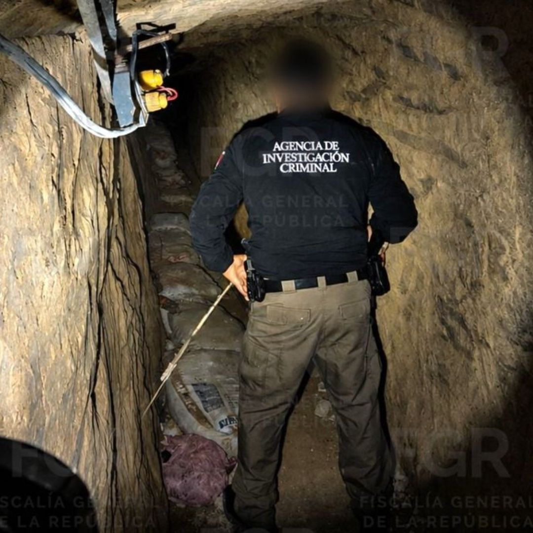 Aseguran Megatúnel Usado para el Robo de Hidrocarburos en Santa Catarina, Nuevo León