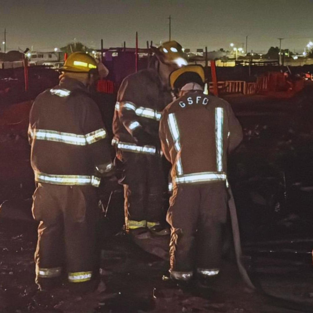 Fuego inició por una fogata
