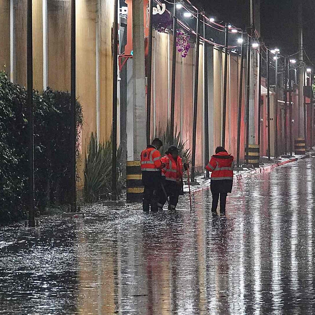 Lluvia en la Ciudad de México el 22 de abril de 2026. Foto: Cuartoscuro | Archivo