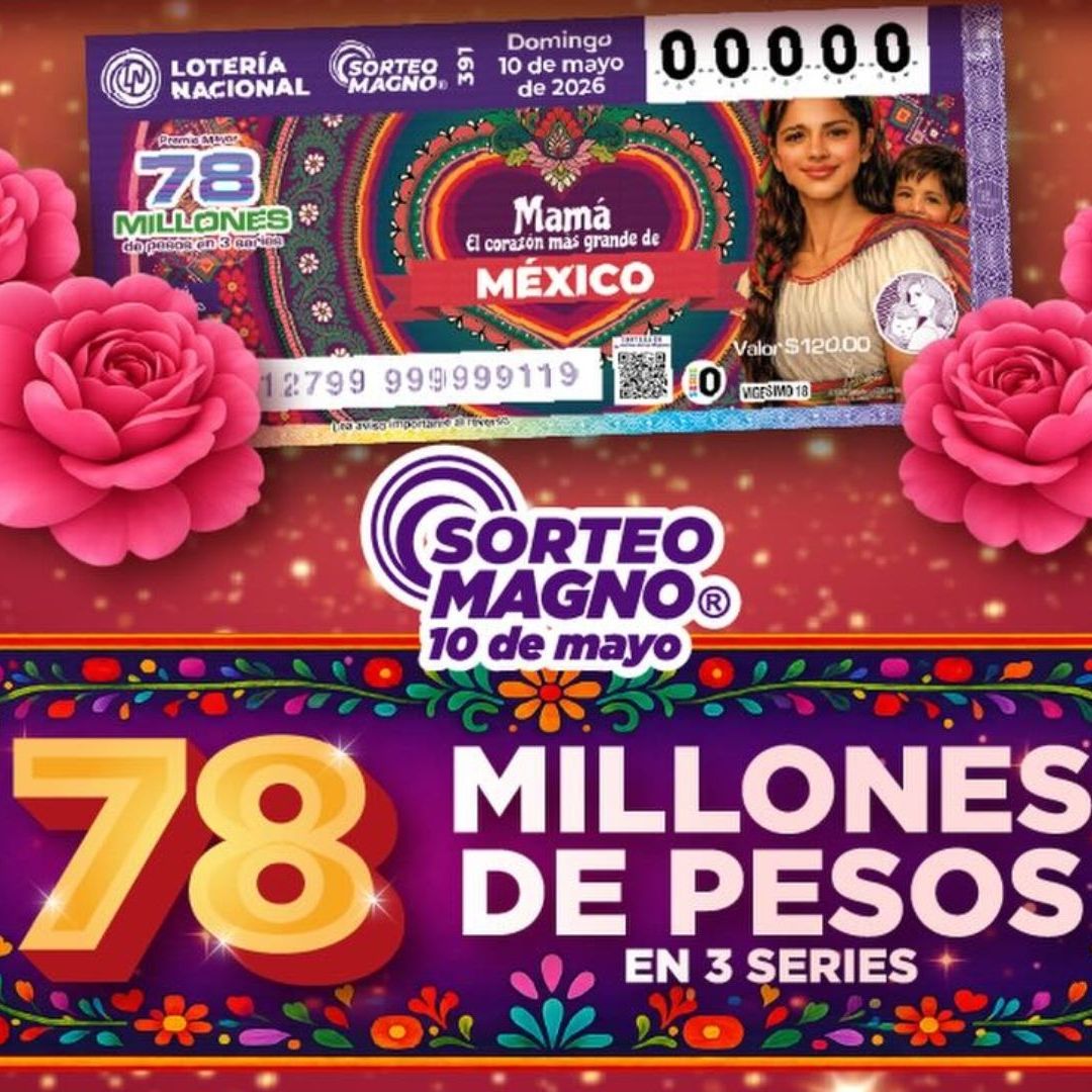 Conoce Dónde Cayó el Premio Mayor de 78 Millones de Pesos de Sorteo Magno 391