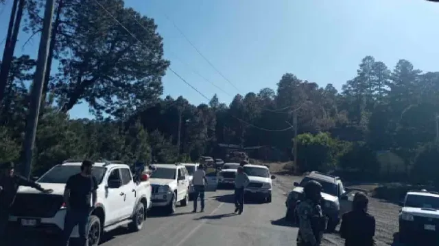 Ataque en Chihuahua. Foto: Policía de Investigación