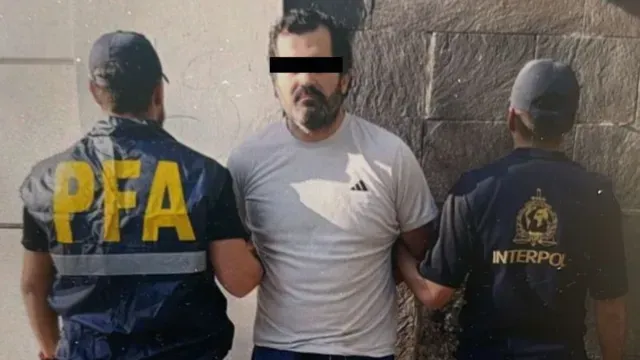 Detención de Fernando Farías Laguna en Argentina. Foto: Semar