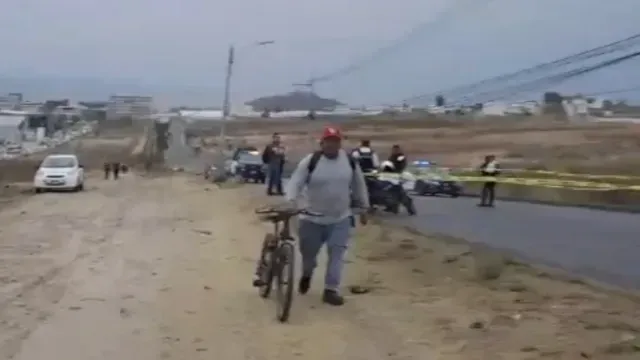 El accidente causó que se cerrara el libramiento en ambos sentidos. Foto: N+