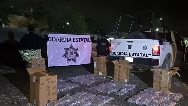 Aseguran Dosis de Marihuana en Río Bravo, Tamaulipas
