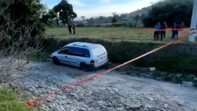El cadáver de una persona sin identificar fue localizado en Acajete. Foto: SSC