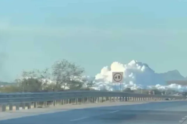 Vuelca pipa en Hermosillo. Foto: N+