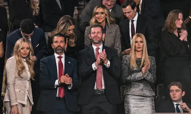 Los hijos de Donald Trump. Foto: Reuters