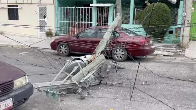 Afectaciones por Vientos en Reynosa, Tamaulipas