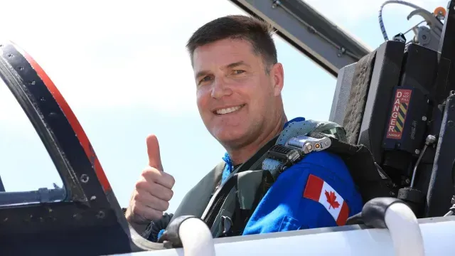 Jeremy Hansen, astronauta de la Agencia Espacial Canadiense y uno de los cuatro tripulantes de Artemis II. Foto: NASA