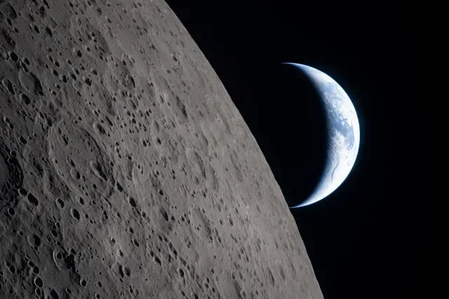 Lado oculto de la Luna NASA