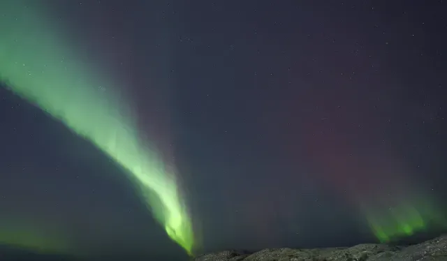 Aurora boreal captada en 2025 en Alemania