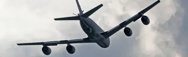 Avión KC-135 de la Fuerza Aérea de Estados Unidos. Foto: nationalmuseum