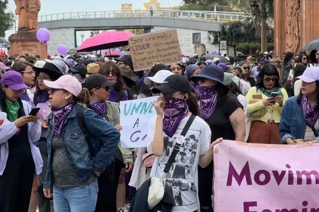Marcha en Zacatecas. Foto: N+