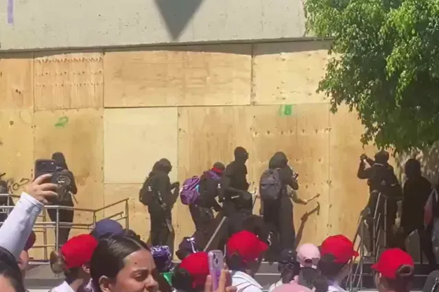 Bloque en Jalisco. Foto: Especial