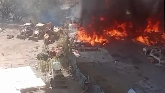 Los hechos quedaron grabados en el celular de un testigo de los hechos. Foto: N+