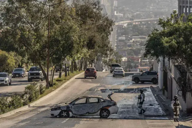 Bloqueos en Carreteras. Foto: Cuartoscuro