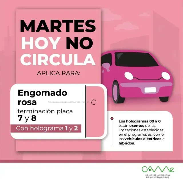 Hoy No Circula Martes