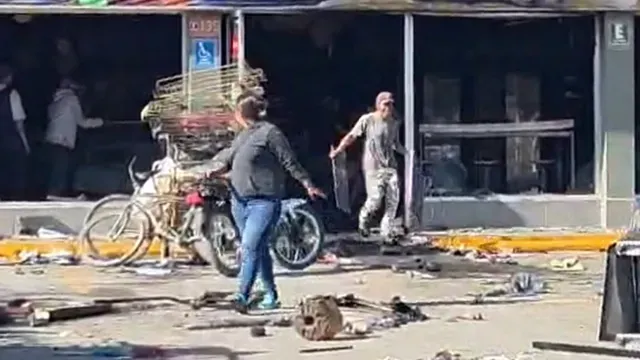 No se ha dado a conocer de personas detenidas por el saqueo. Foto: N+