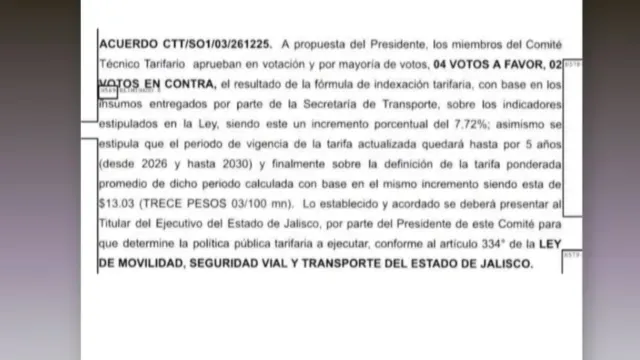 Tarifa transporte público Jalisco.   Foto: N+