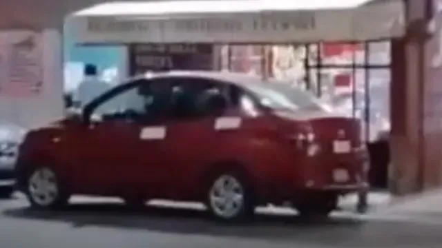 Localizan automóvil de víctima de ataque armado en Puebla. Foto: Facebook Verdades Puebla