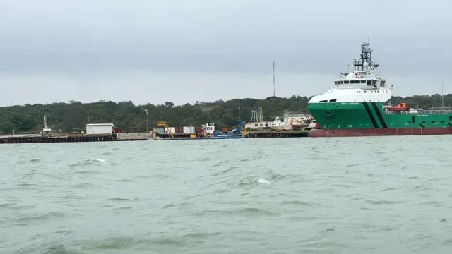 El ingreso del frente frío número 30 provocó el cierre del puerto de Tampico
