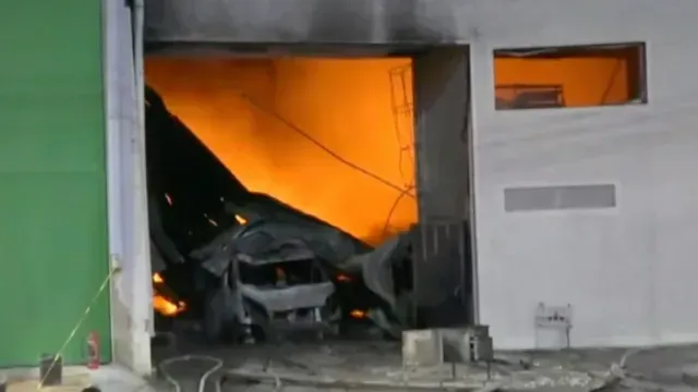 El incendio comenzó entre las 5 y 5:30 de la mañana de hoy martes. Foto: N+