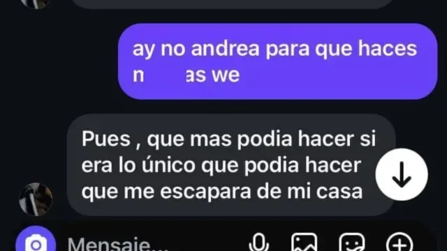 Filtran supuesta conversación de Andrea "N" en redes sociales. Foto:X @ciudadano_pue