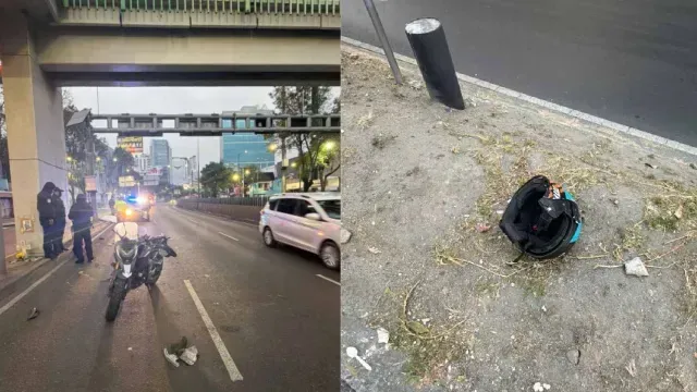 Muere motociclista hoy. Foto: N+