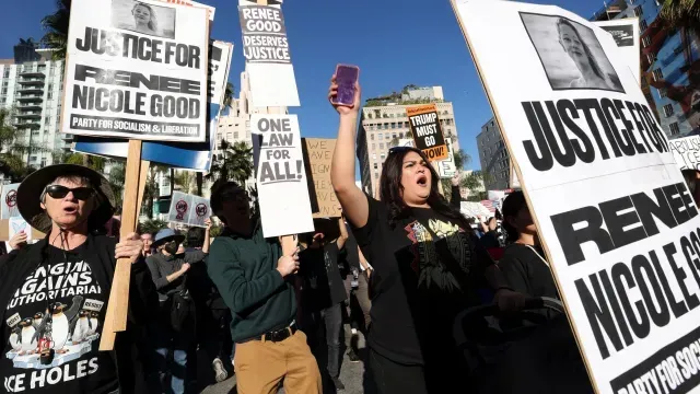 Las protestas contra ICE se extendieron contra varios estados del país.