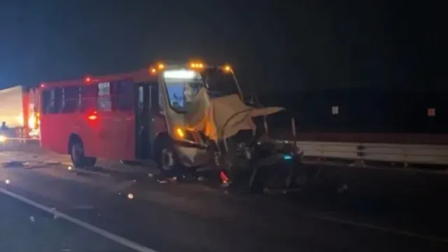 El accidente provocó un intenso caos vial. Foto: N+