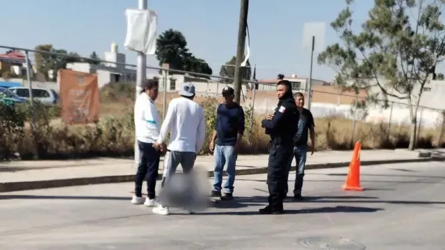 Mujer muere atropellada en la col. Guadalupe Hidalgo. Foto: X @ciudadano_pue