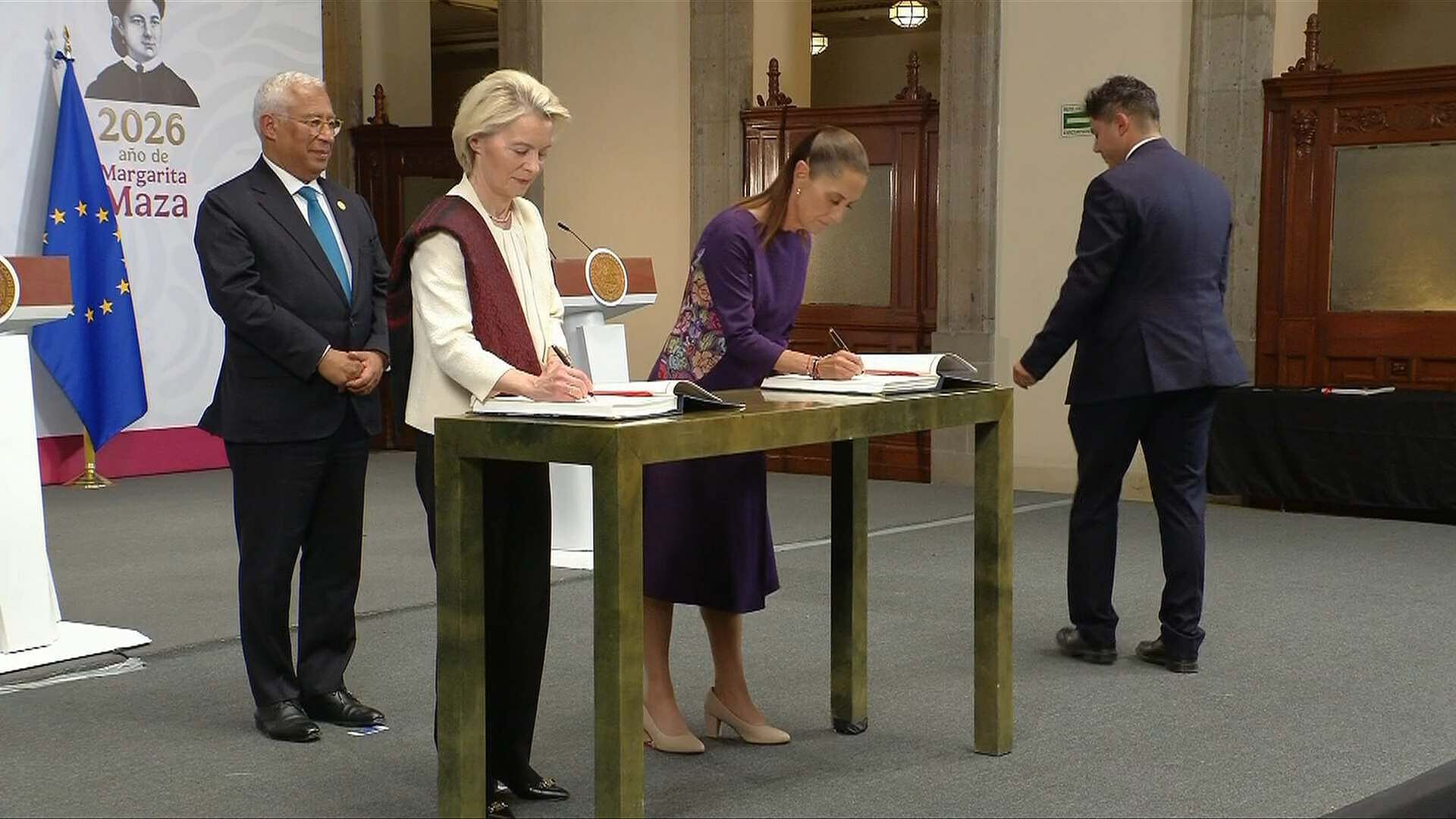 México y la Unión Europea Firman Acuerdo Global Modernizado | En Punto ...