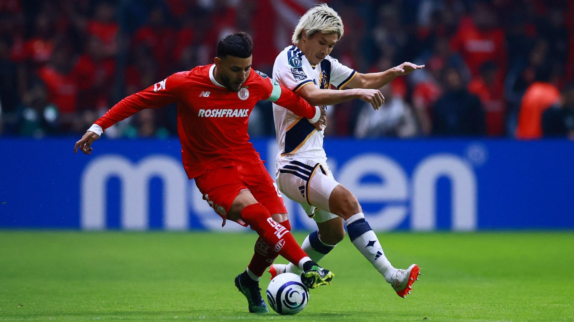 Los Diablos Rojos quieren meterle un susto al LA Galaxy en cuartos de final de la  CONCACAF Champions Cup 2026. Foto: Reuters