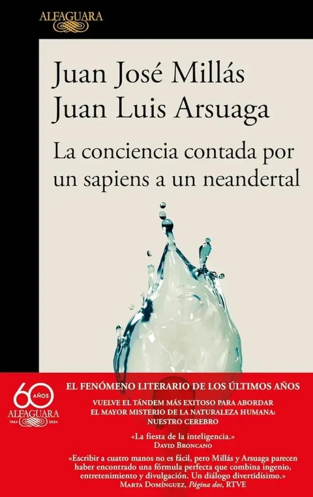 Portada de La conciencia contada por un sapiens a un neandertal