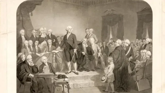 Primera toma de posesión, George Washington