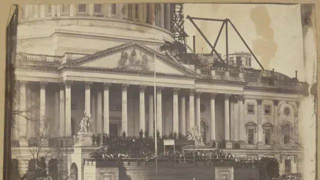 Toma de posesión de Abraham Lincoln