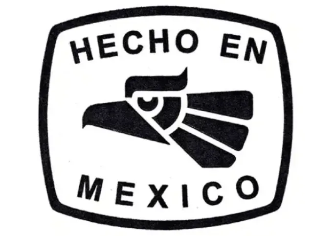 Logo original Hecho en México, registrado en 1978