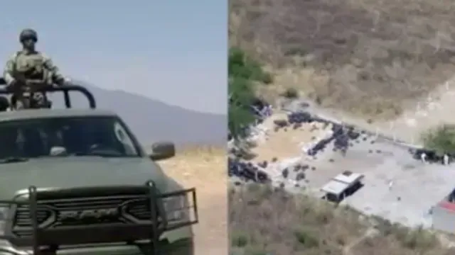 Comisión Ejecutiva Estatal de Víctimas acudió al Rancho de La Vega. Foto: N+