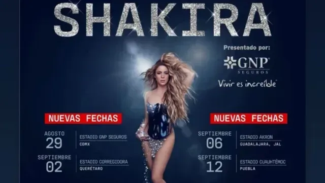 La Loba se presentará en Puebla el próximo 12 de septiembre. Foto: Instagram Shakira